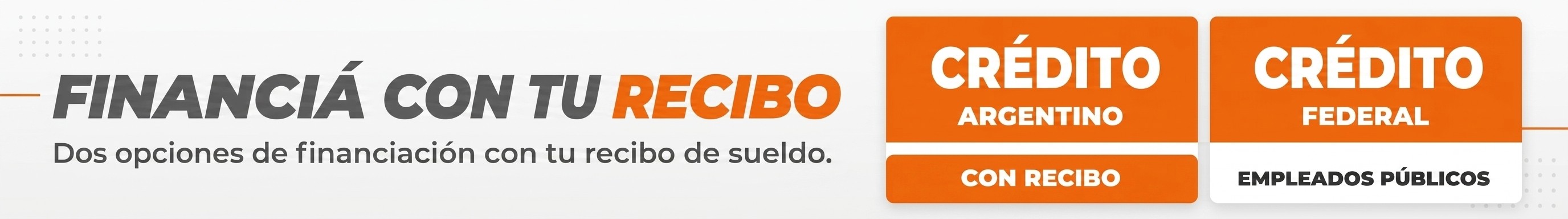Crédito con recibo de sueldo